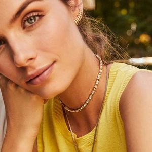 Kendra Scott Irit choker necklace in gold